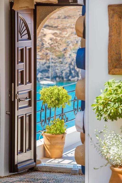 Lindos Shore Summer House With Jacuzzi And Sea View !!! المظهر الخارجي الصورة